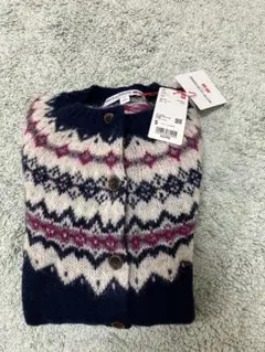 ☆新品タグ付☆イネスジャガードカーディガン☆S