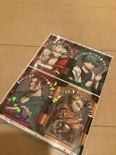 最強ジャンプ1月号付録(ヒロアカホロステッカー　ポストカード等)