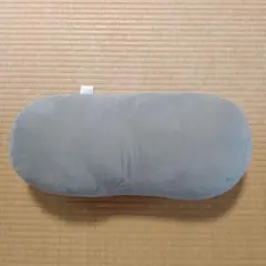 녹색 타원형 쿠션 양털 소재