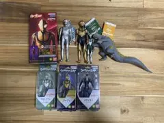ウルトラマンシリーズ メガライト＆ムービーモンスターシリーズ　8点セット