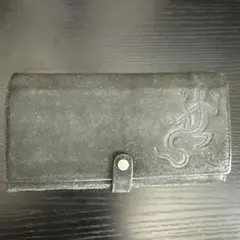 AGNES B. 黒 レザー 長財布のサムネイル