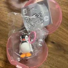 ピングー　フィギュアチャーム　ガチャ　めじるしアクセサリー