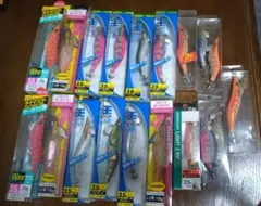 未使用多数ヤマシタエギ王　ダイワエメラルダス　シマノフラッシュブースト　デュエルのサムネイル