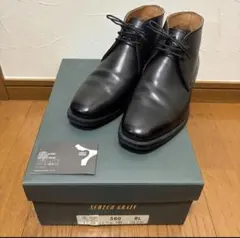 2026年最新】SCOTCH GRAIN カラー：ブラック系 メンズ チャッカブーツ