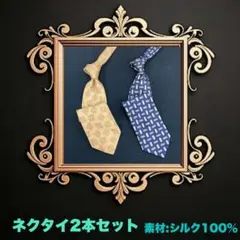 ネクタイ2本まとめ売り ブランド雑多 早い者勝ち!