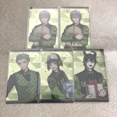 ツイステ メタルカード マレウス シルバー リリア セベク