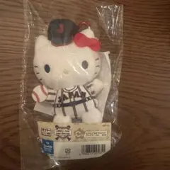 タイトーくじ　侍ジャパン×サンリオキャラクターズ　C賞　カラビナ付きマスコット