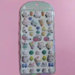 【正規品】コットンパフィーシール シマエナガ