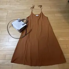SLOBE IENA キャミワンピース ブラウン