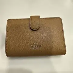 ふ*ん様 コーチ 二つ折り財布 ブラウン