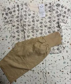 新品 テータテート 半袖パジャマ 腹巻付きパンツ 春夏のサムネイル