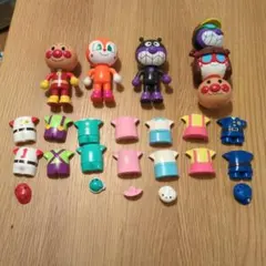 アンパンマン 着せ替えフィギュアセット まとめ売り