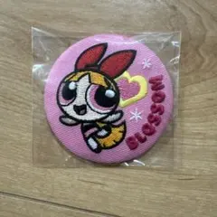パワーパフガールズ 刺繍缶バッジ ブロッサム
