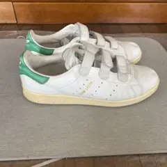 adidas スタンスミス ホワイト/グリーン ベルクロ
