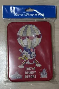 東京ディズニーリゾート レトロ気球グッズ 缶入りステーショナリーセット 未開封