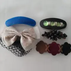 ヘアアクセサリーセット カラフル デザイン多様