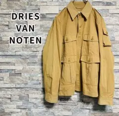 dries van noten シャツジャケット 古着 48 - メルカリ