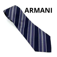GIORGIO ARMANI ネクタイ シルク イタリア製レジメンタルストライプのサムネイル
