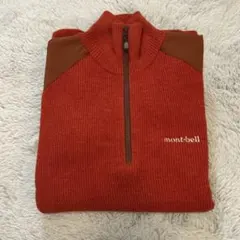 mont-bell ミッテルレギ ハーフジップ プルオーバー ニット セーター