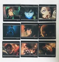 お楽しみくじ　フィルム風クリアカード　義勇　炭治郎　カナエ　猗窩座