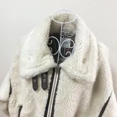GYDA WIDE RIB ボア B-3 ジャケット アイボリー アウターのサムネイル