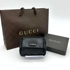 【訳アリ特価】 GUCCI グッチ コインケース GG柄 財布 小銭入れ 黒