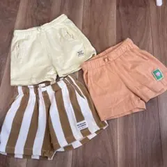 ZARAキッズ　ハーフパンツ　まとめ売り　３枚　98