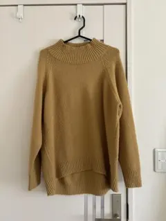 LOWRYS FARM マスタード ハイネックニット