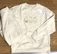 【新品】ユニクロ　ミッフィー スウェットセット Sサイズ　パジャマ　レディース
