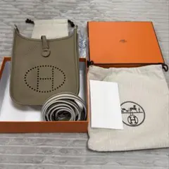 新品・希少カラー》 エルメス ミニエブリン tpm 26SS新色『デュンヌ 