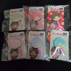 モンチッチ棒付きフェイスチャーム 全6種類セット タイトー