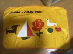 クレパス柄ブランケット