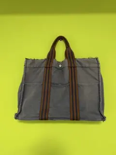 HERMES Fourre-Tout MM Canvas Tote Bagのサムネイル