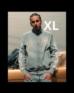 インディゴデニム アディダス デニム ファイヤーバード トラックトップ アトモス