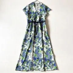 極美品✨Kay me ケイミー　現行　衿付きカシュクールワンピース　インナー付き