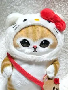 新品タグ付き　モフサンド×サンリオキャラクターズ　ハローキティマスコット