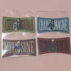 モバイルステッカーコレクション　道満　メリュジーヌ　エミヤ　シャルルマーニュ