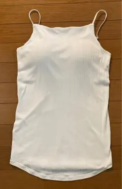 UNIQLO✖️マメクロゴウチ　シームレスブラキャミソール　ホワイトL 未使用品✨