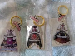 アイカツオンパレードドレスアクリルキーホルダー チェックメイト3種セット