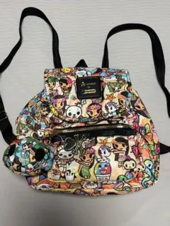 希少　レスポートサック　tokidoki　コラボ 　ボディバッグ　ナイロンバッグ LeSportsac レスポートサック トキドキコラボ トートバッグ