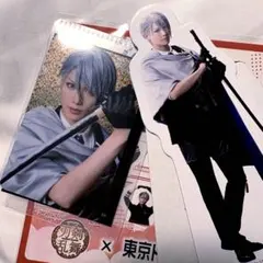 刀ミュ 東京ドームシティアトラクションコラボ 山姥切長義 紙製スタンド ふぉとカ