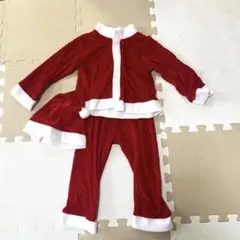 サンタクロース風キッズ服　 90〜100センチ