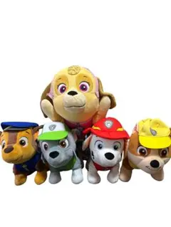 パウ・パトロール BIGぬいぐるみ 5体セット