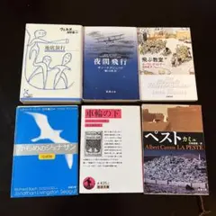 海外文学(日本語訳)6冊セット