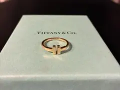 Tiffany & Co. Tワイヤーリング K18YG 9号のサムネイル