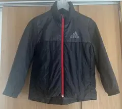 adidas キッズ ジャンパー 黒 130
