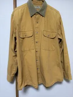 ll bean 80s ダック生地　ワークシャツ　アメリカ製