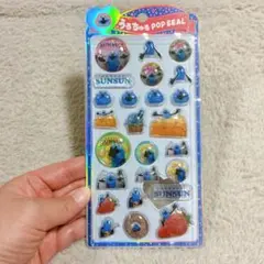新品未開封パペットスンスン うるちゅる POP SEAL シール ステッカー