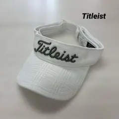 Titleist ゴルフ サンバイザー ホワイトのサムネイル