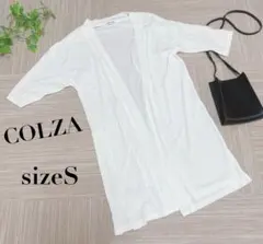 COLZA コルザ ハニーズ レディース ロングカーディガン ガウン 薄手 S